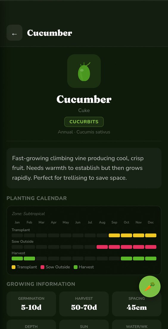 Plotera plant profile screenshot